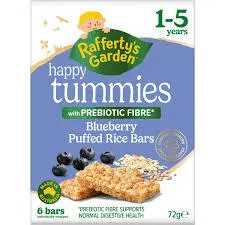 Rafferty's Garden Blueberry Puffed Rice Bars
