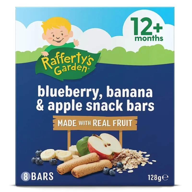 Rafferty's Garden Blueberry, Banana & Apple Snack Bars
