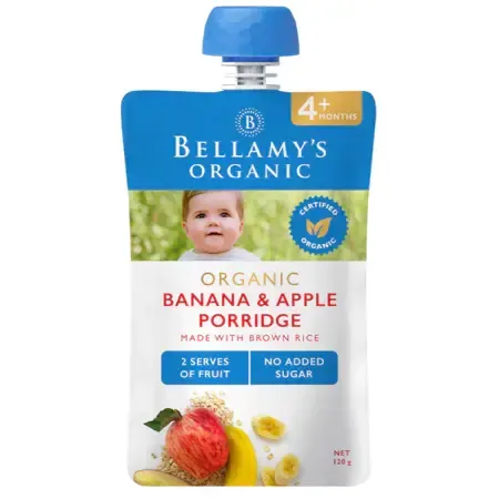 Bellamy's Organic Banana & Apple Porridge