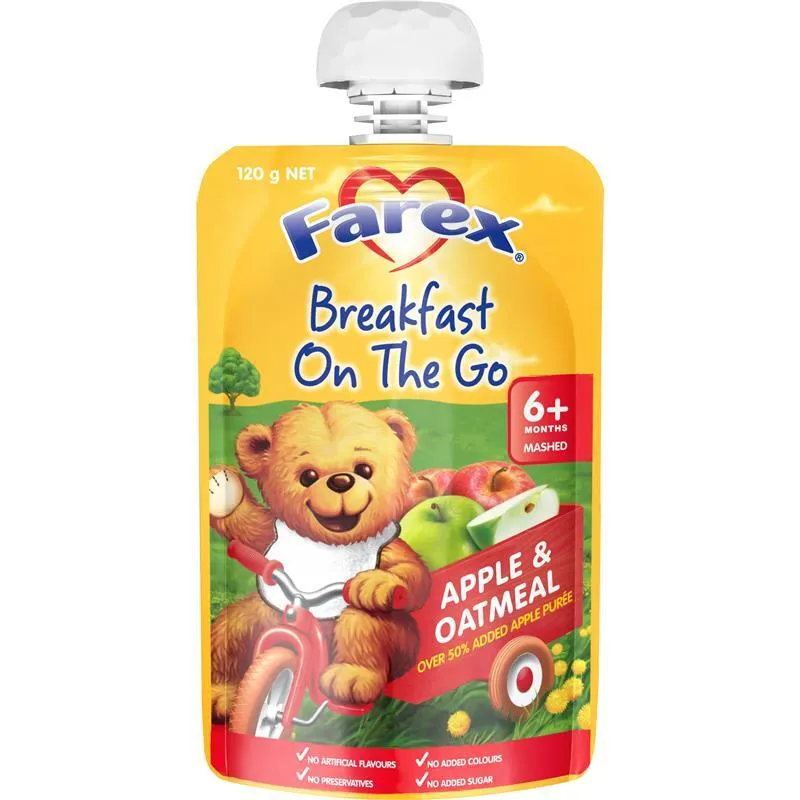 Farex Breakfast on the go Apple & Oatmeal
