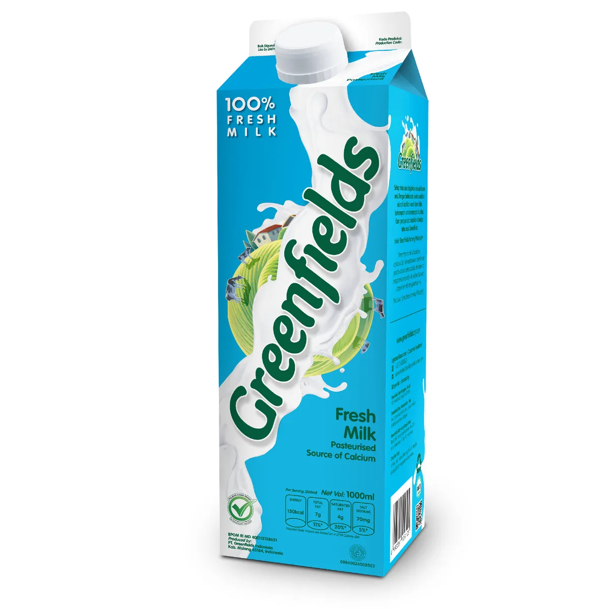 Greenfields 1litre Fresh Milk