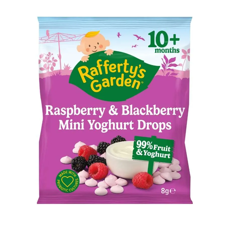Rafferty's Garden - Raspberry & Blackberry Mini Yoghurt Drops 