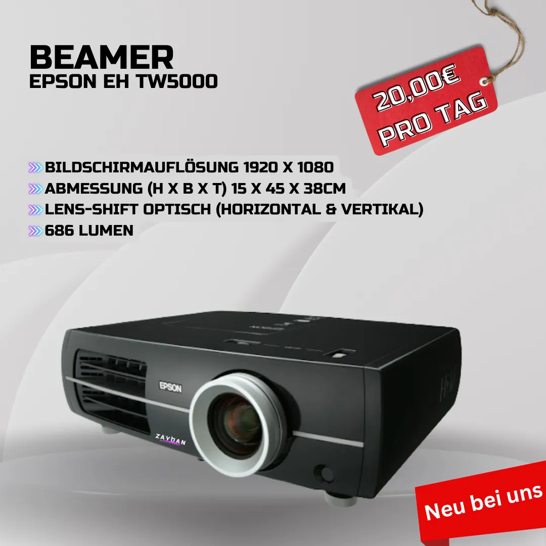 Beamer Epson EH TW5000
