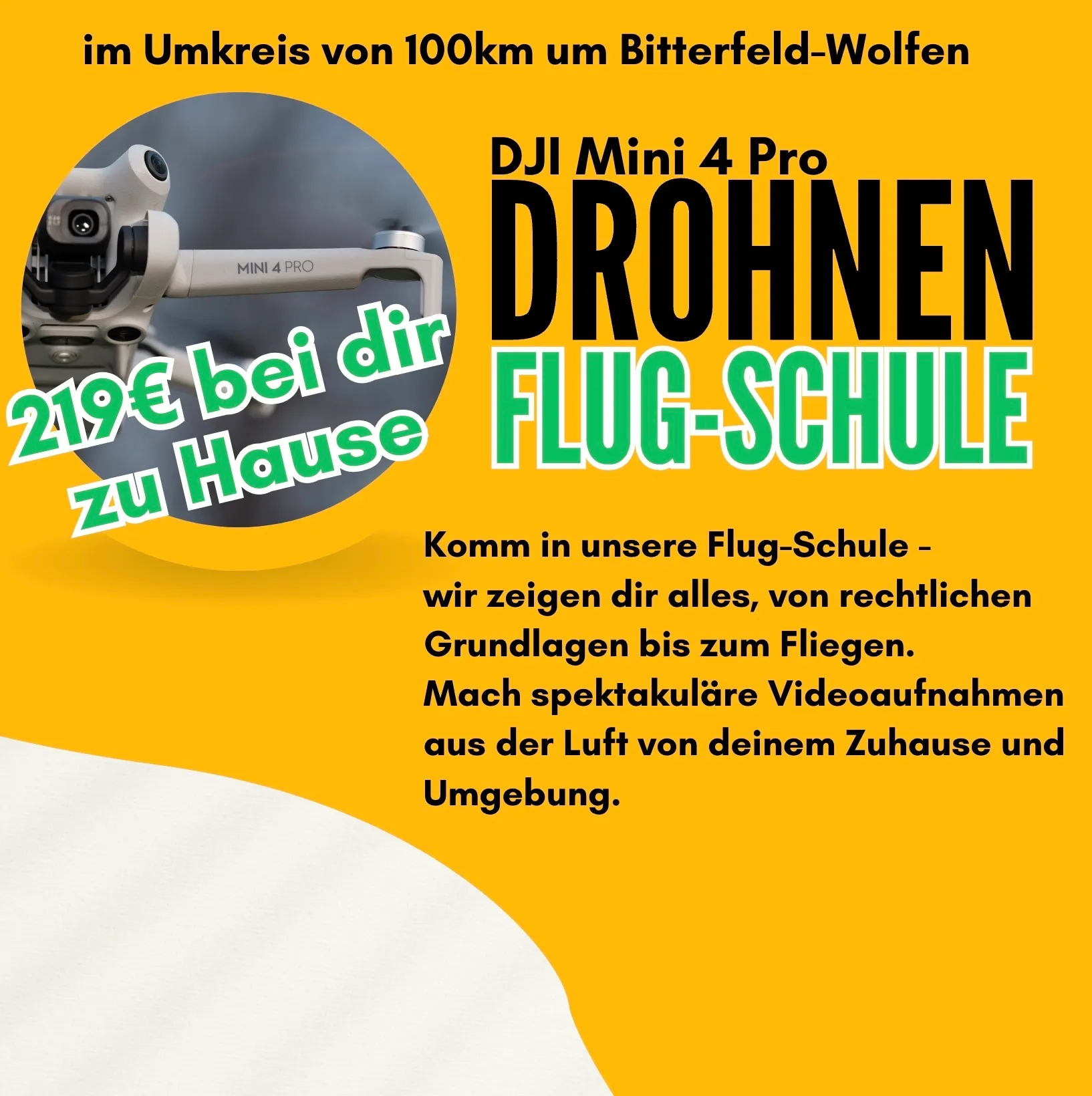 Drohnen-Flugschule bei dir zu Hause