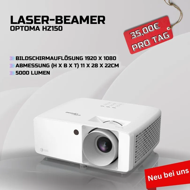 Laser Beamer Optoma HZ150X DLP