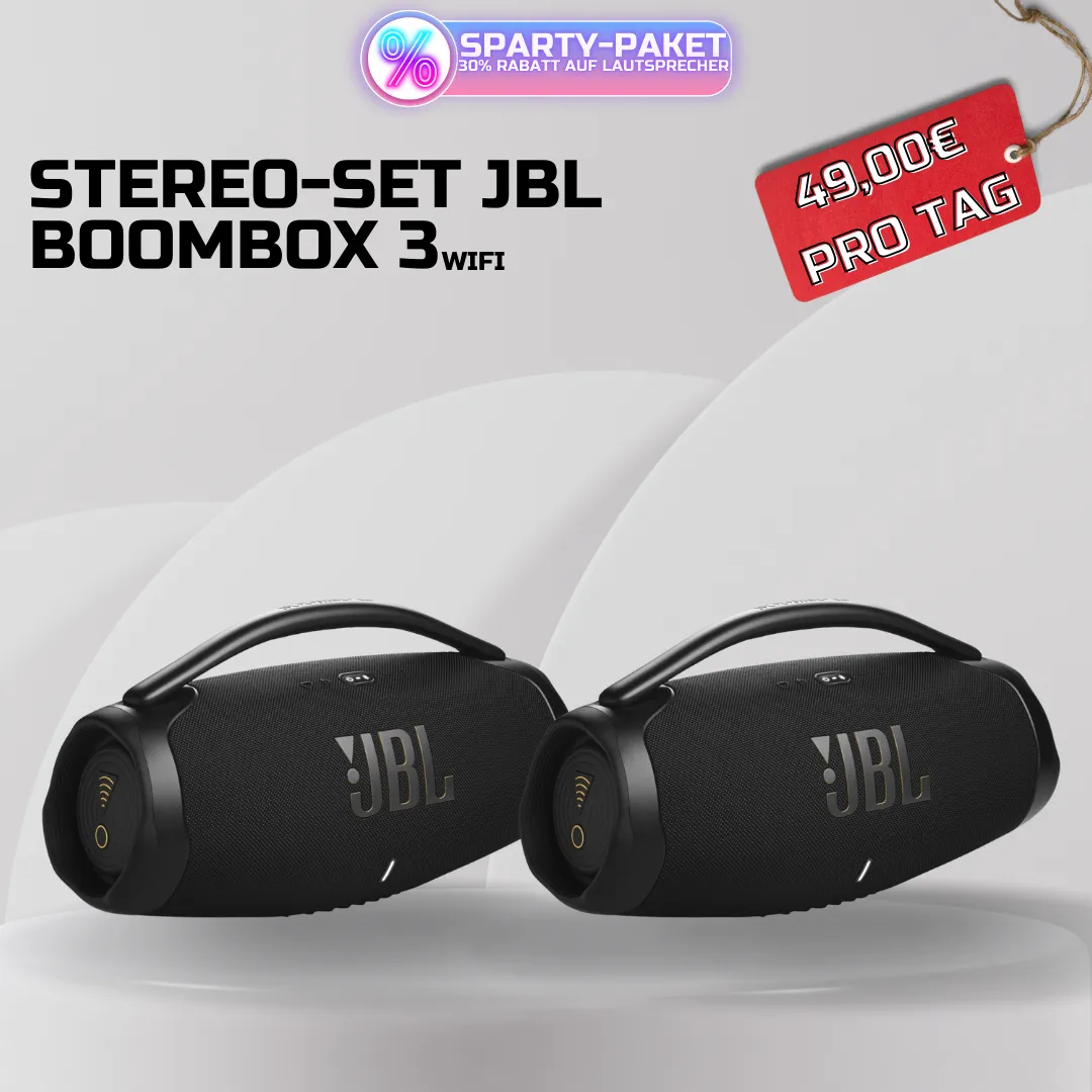Stereo-Set JBL Boombox 3 wifi
