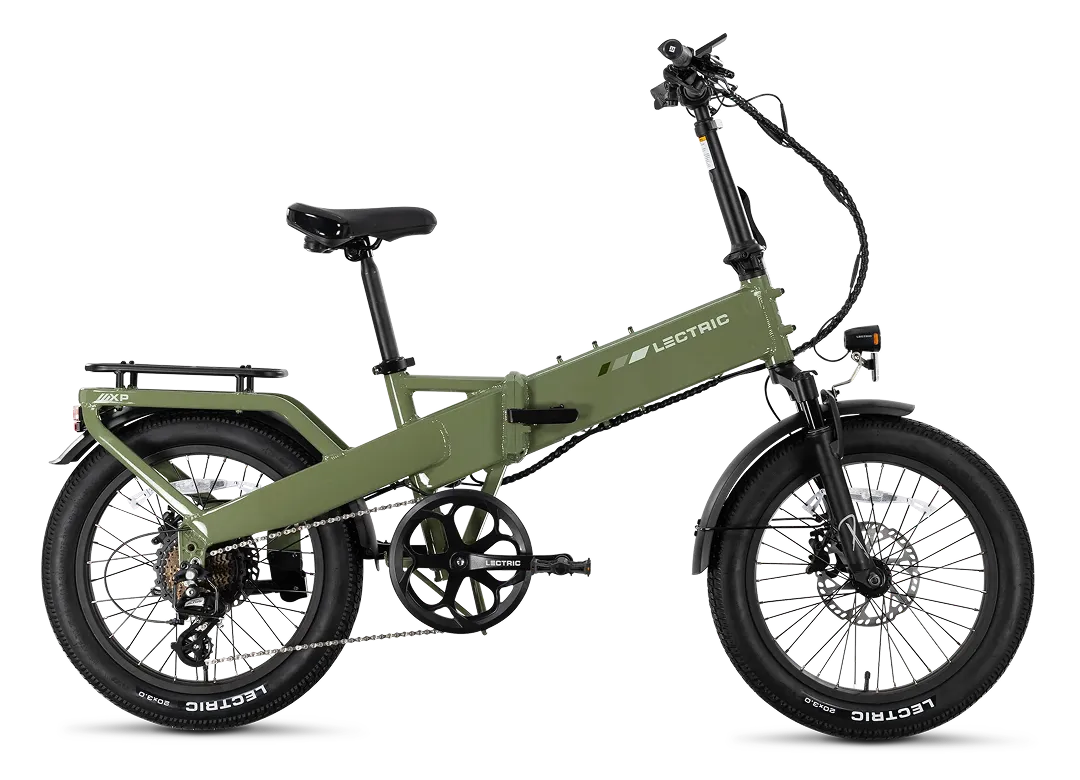 Lectric XP4 750 High Step Frame Pine Green eBike