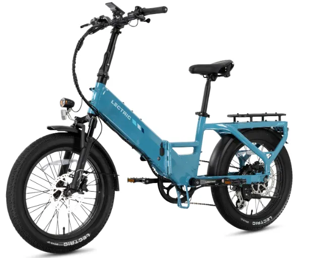 Lectric XP4 750 Step Thru Frame Lectric Blue eBike