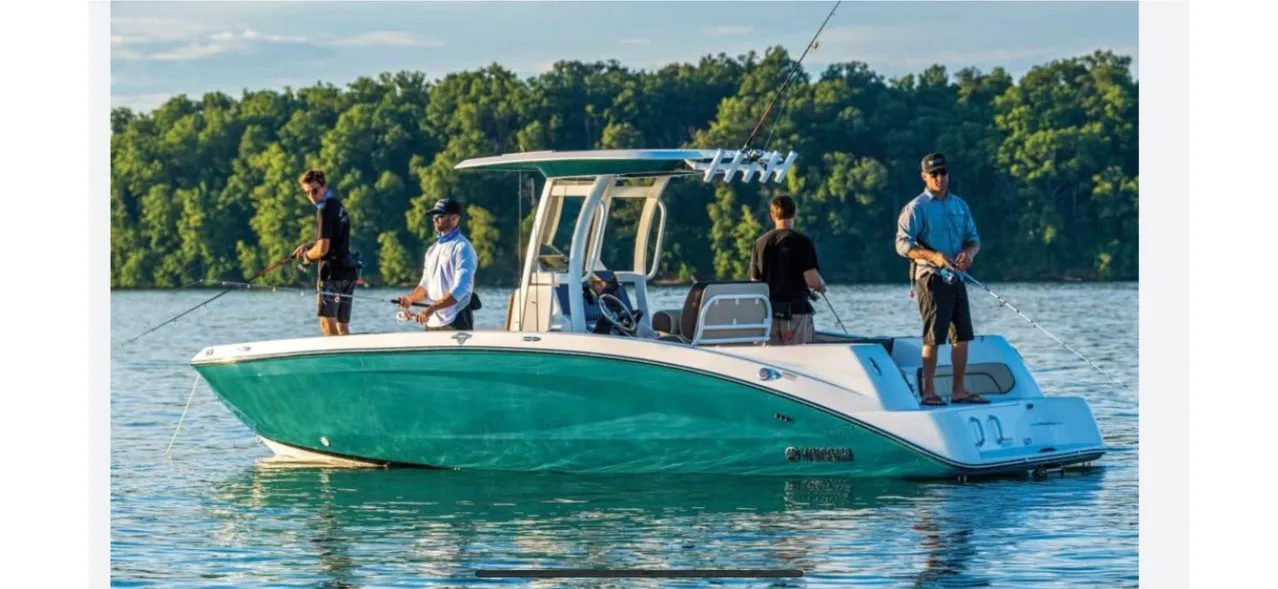 Boat: 20' Sport Fish & Swim