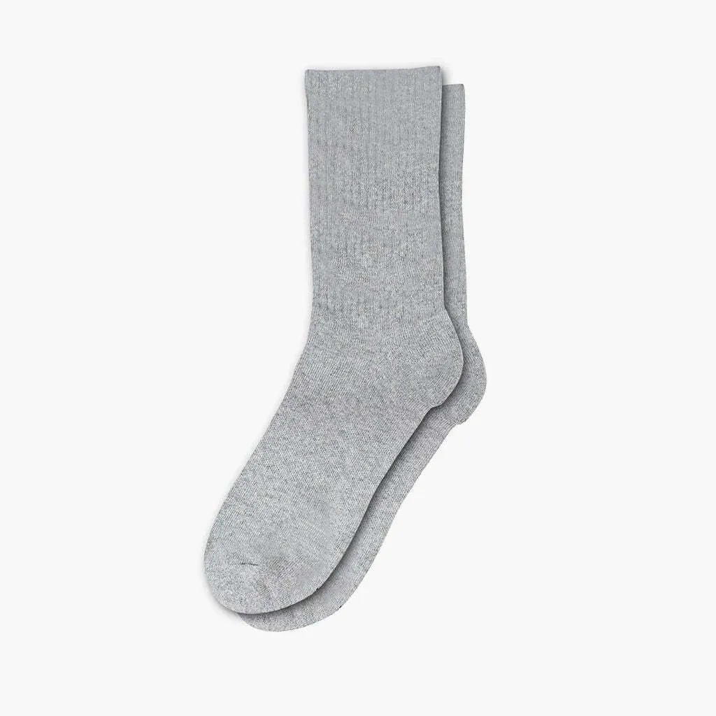 Gray Crew Socks