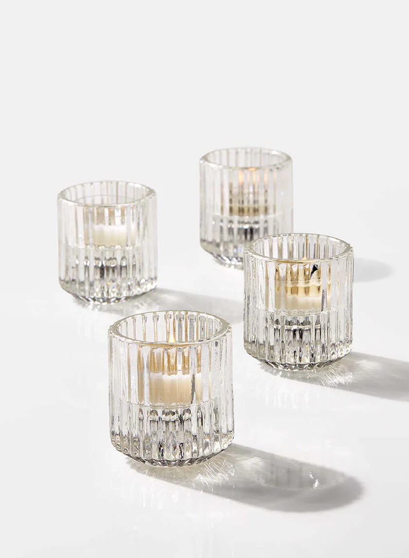 Tea Light Crystal Candle Holder