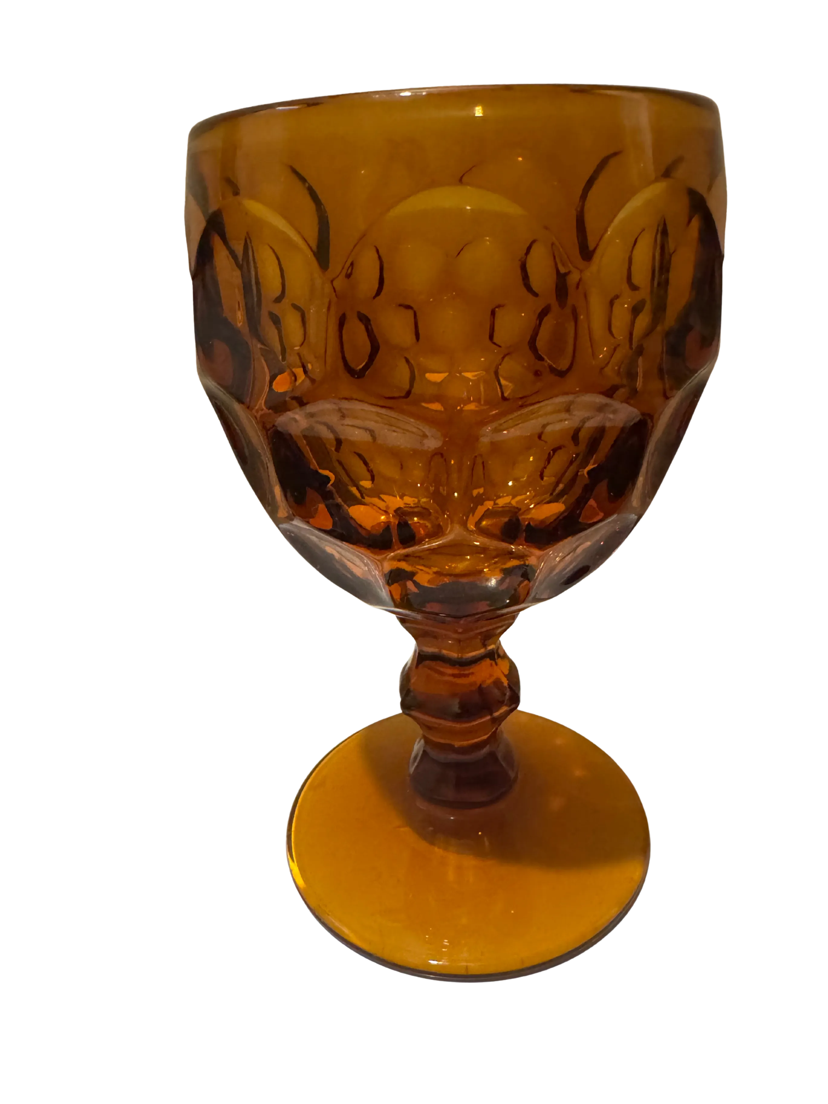 Provincial Wine Glasses Amber