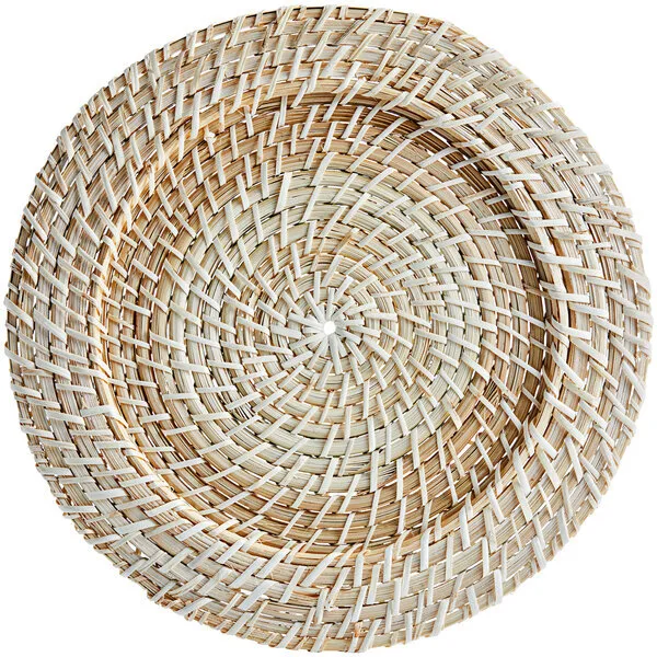 Wicker Chargers (Price Changes May 1)