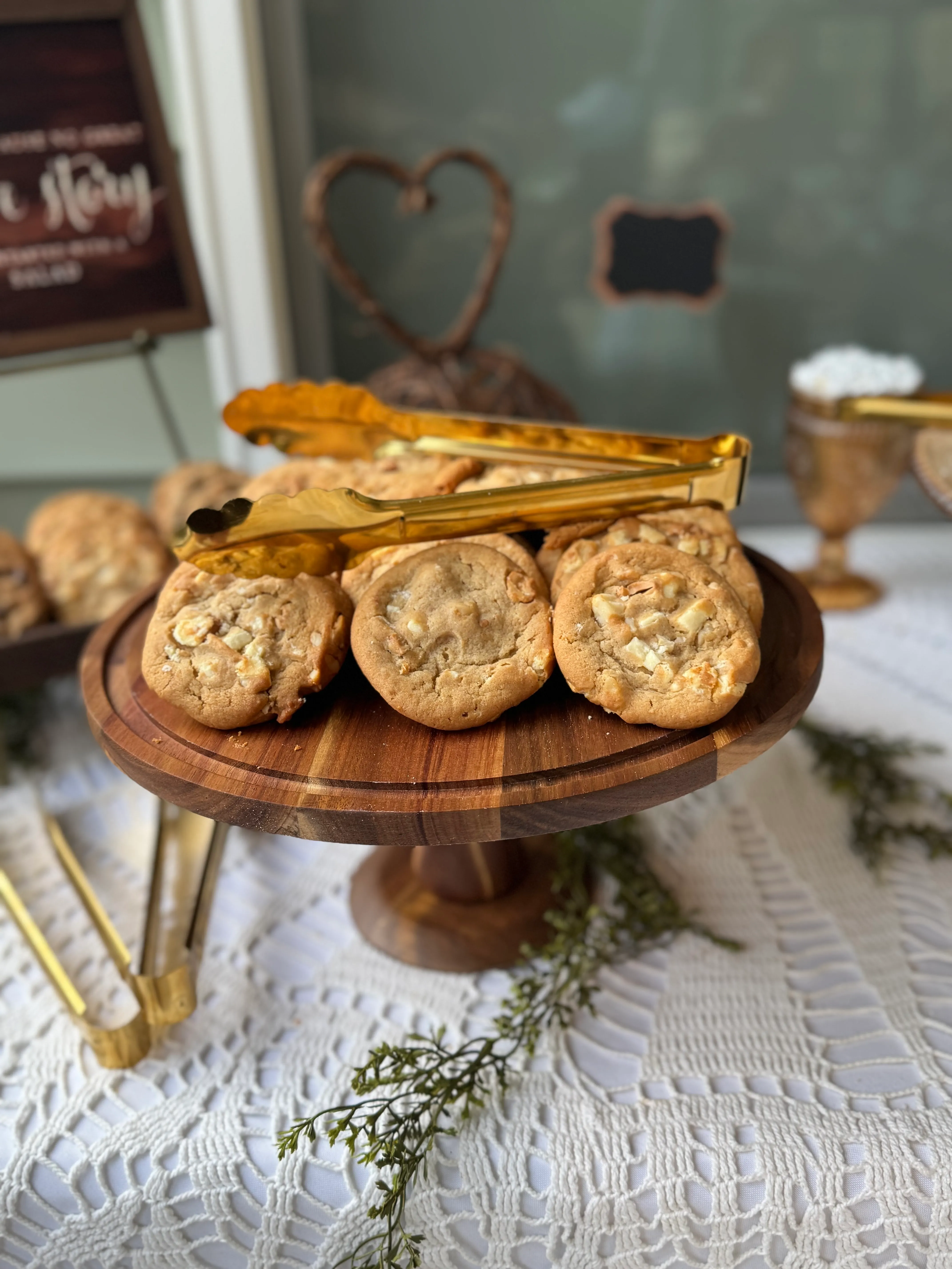 Wood Cake Stand