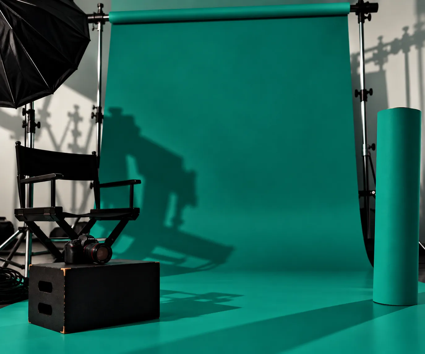 Teal Seamless Paper
