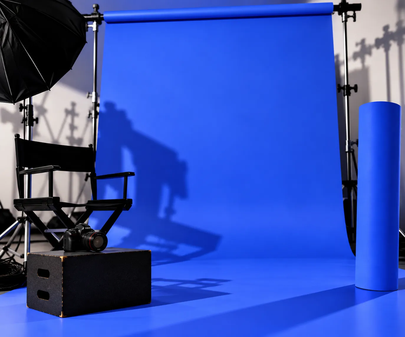 Studio Blue Seamless Paper