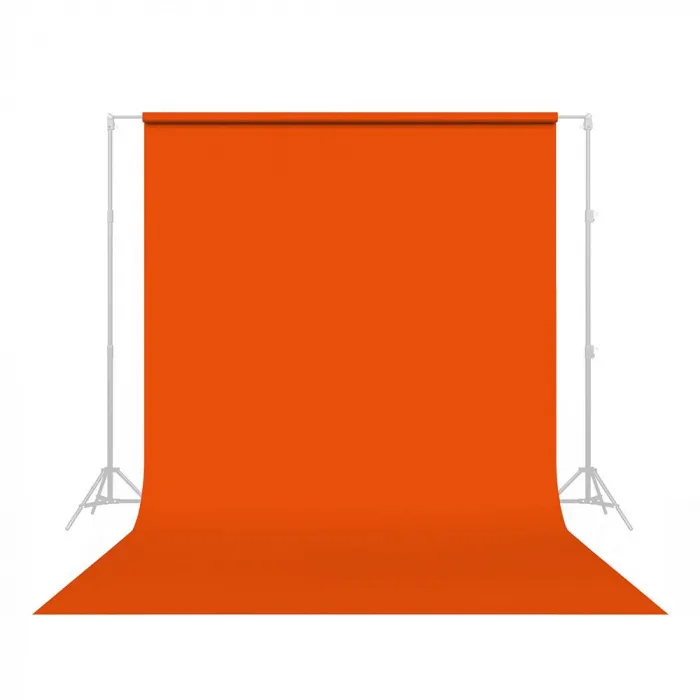 Bright Orange Seamless Paper