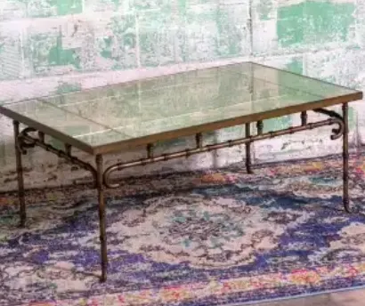 Mercury Glass Coffee Table