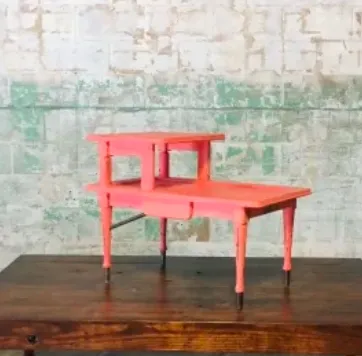 Coral 2-Tier Table