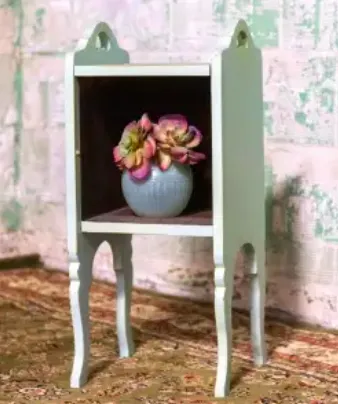 Small Aqua Accent Table