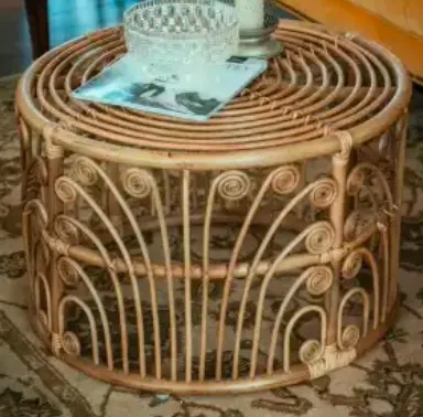 Bohemian Woven Coffee Table