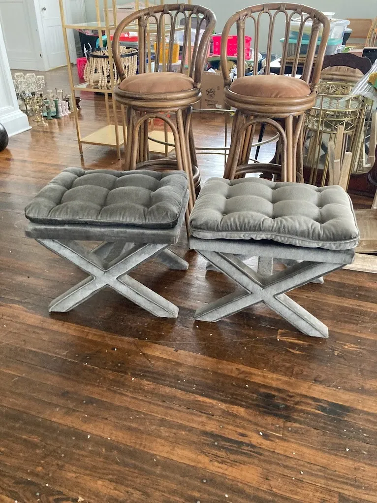 Jessica and Ashlee Stools