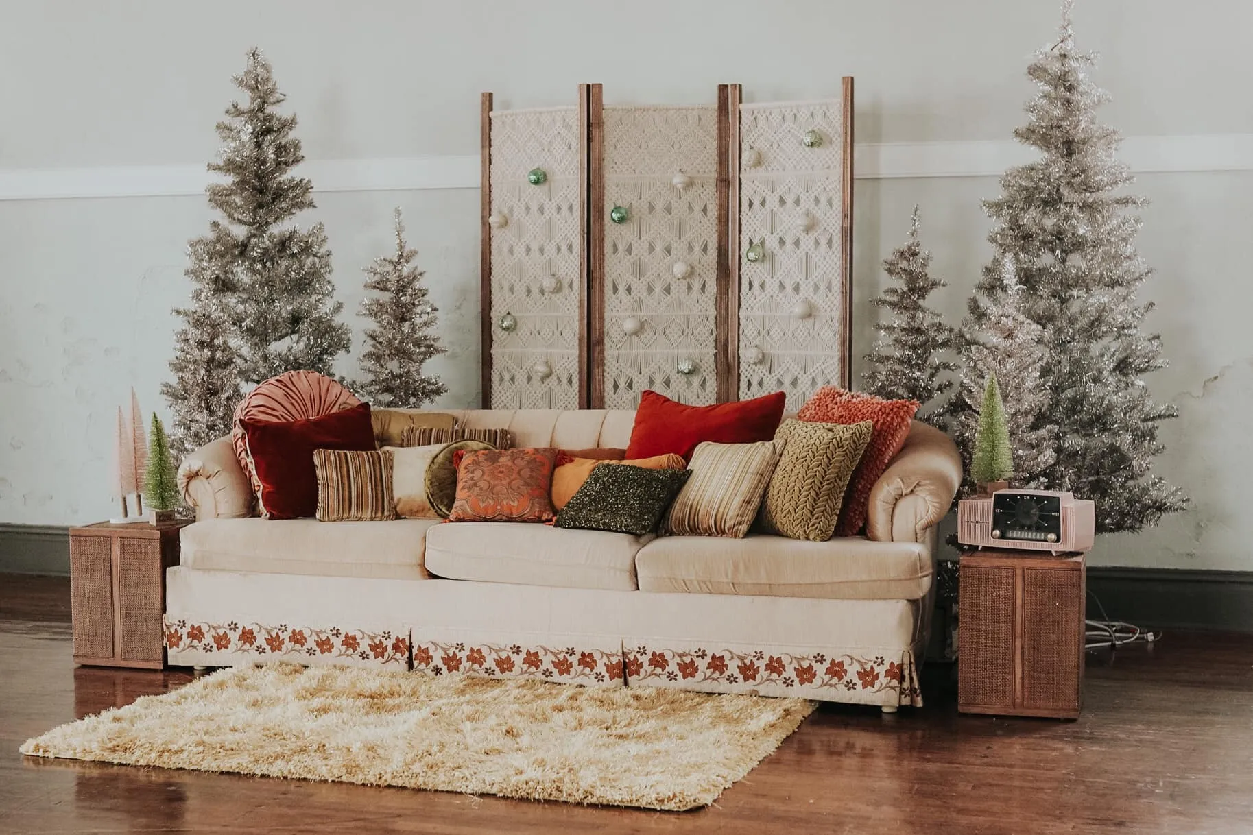 Macrame Privacy Screen