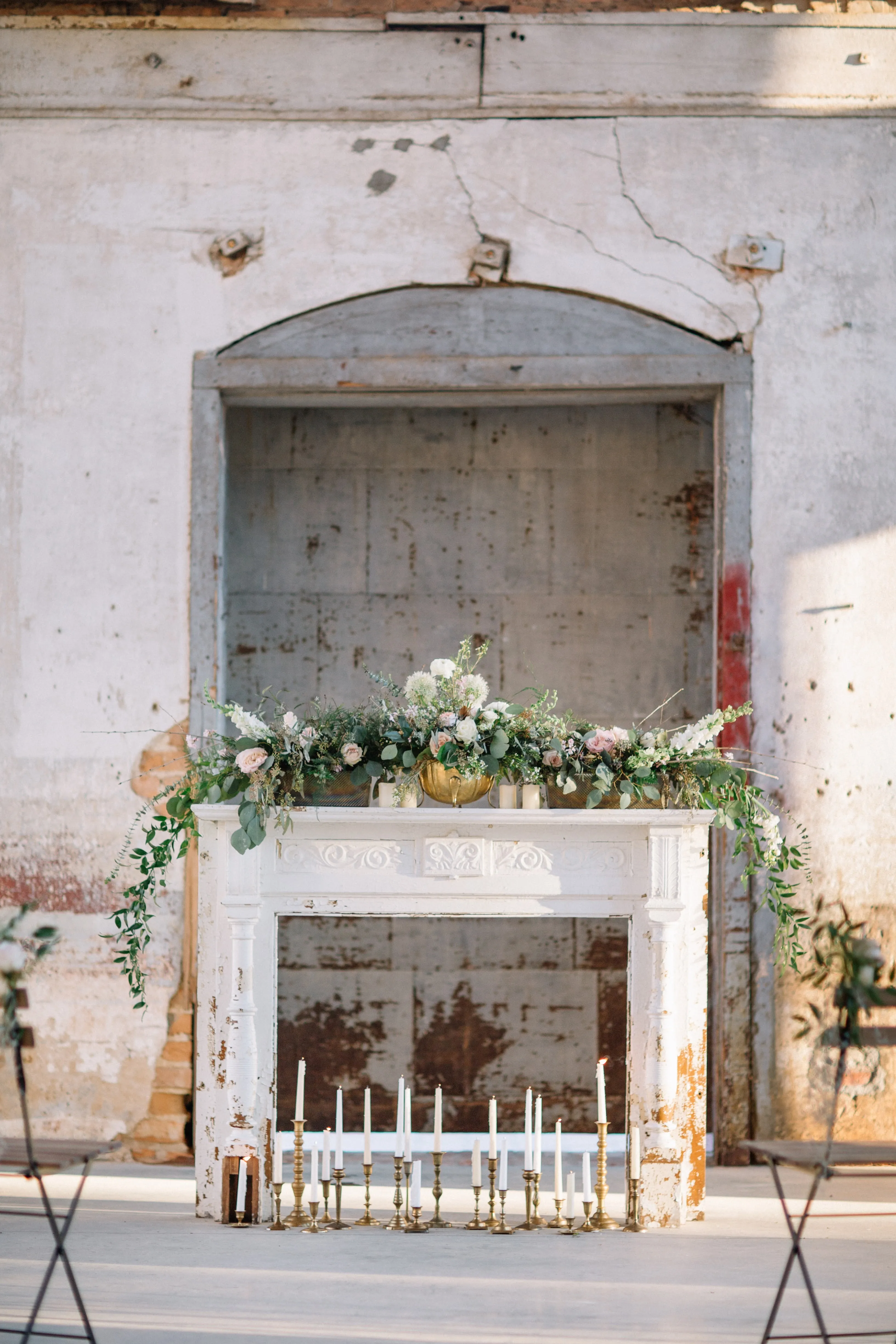 Ornate Chippy Mantle