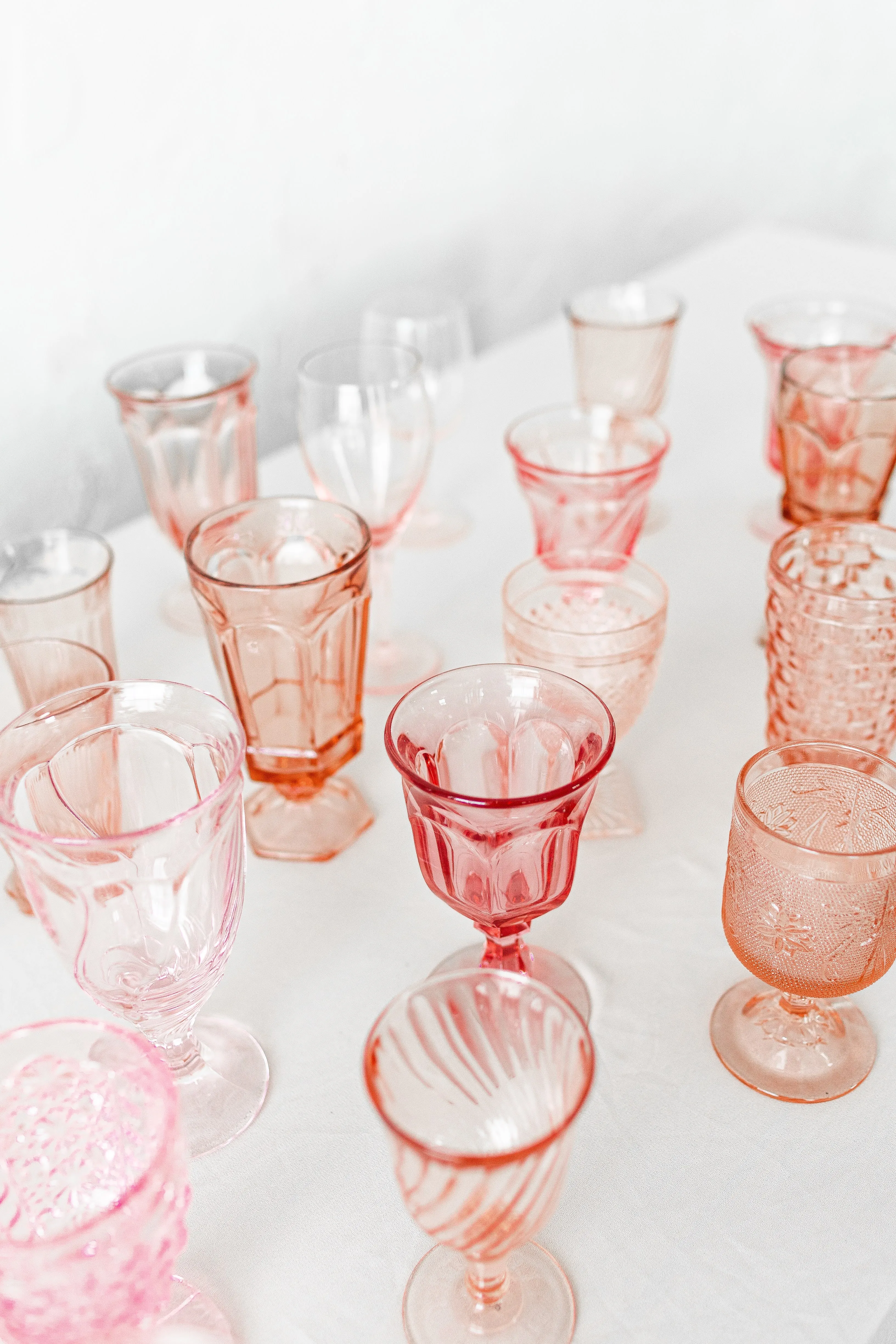 Blush/Pink Goblet Collection