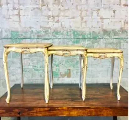 Cream Nesting Tables