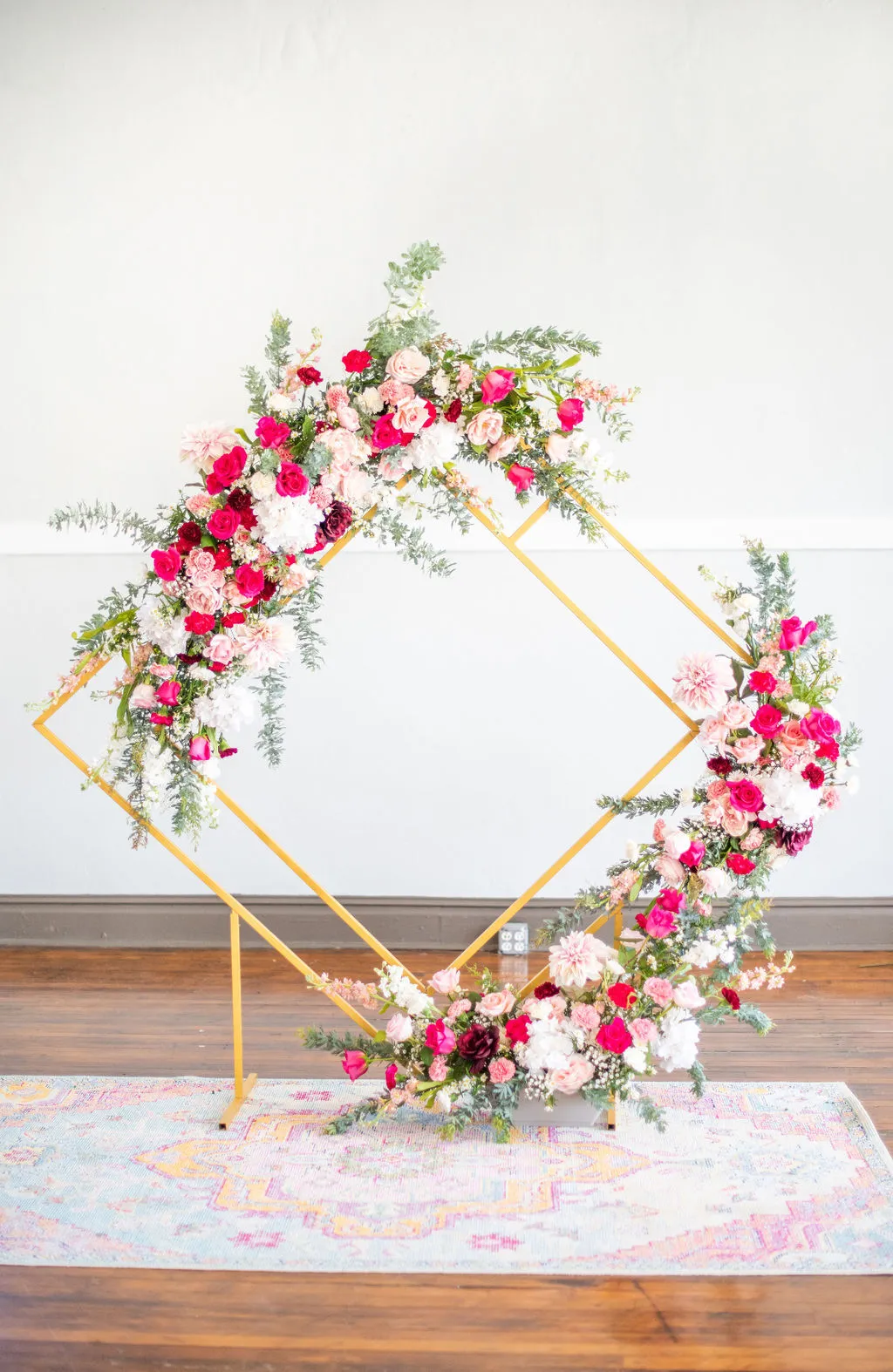 Gold Diamond/Rhombus Arbor