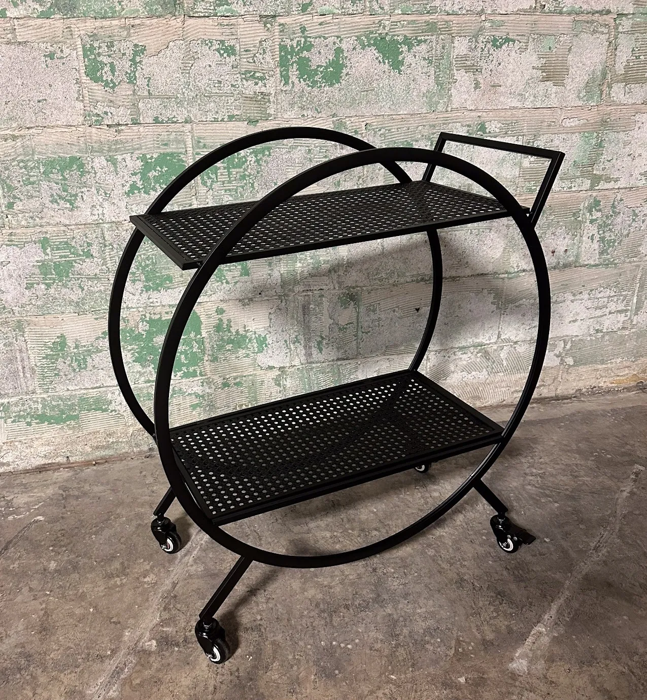 Modern Circular Bar Cart