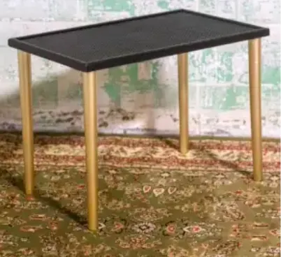 Black and Gold Table
