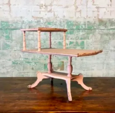 Blush 2-Tier Table