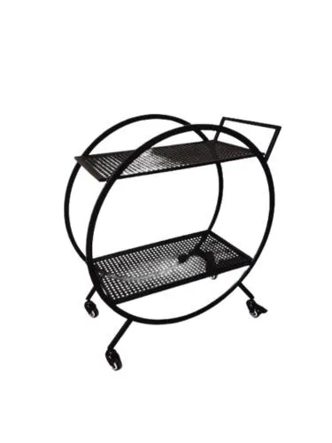 Modern Circular Bar Cart