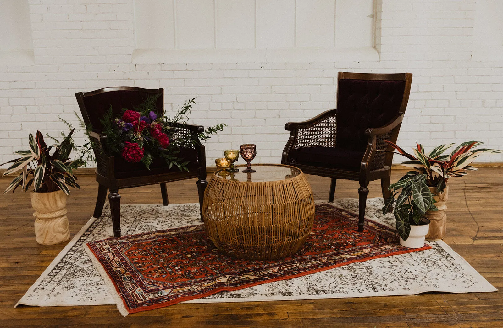 Iris and Violet Chairs