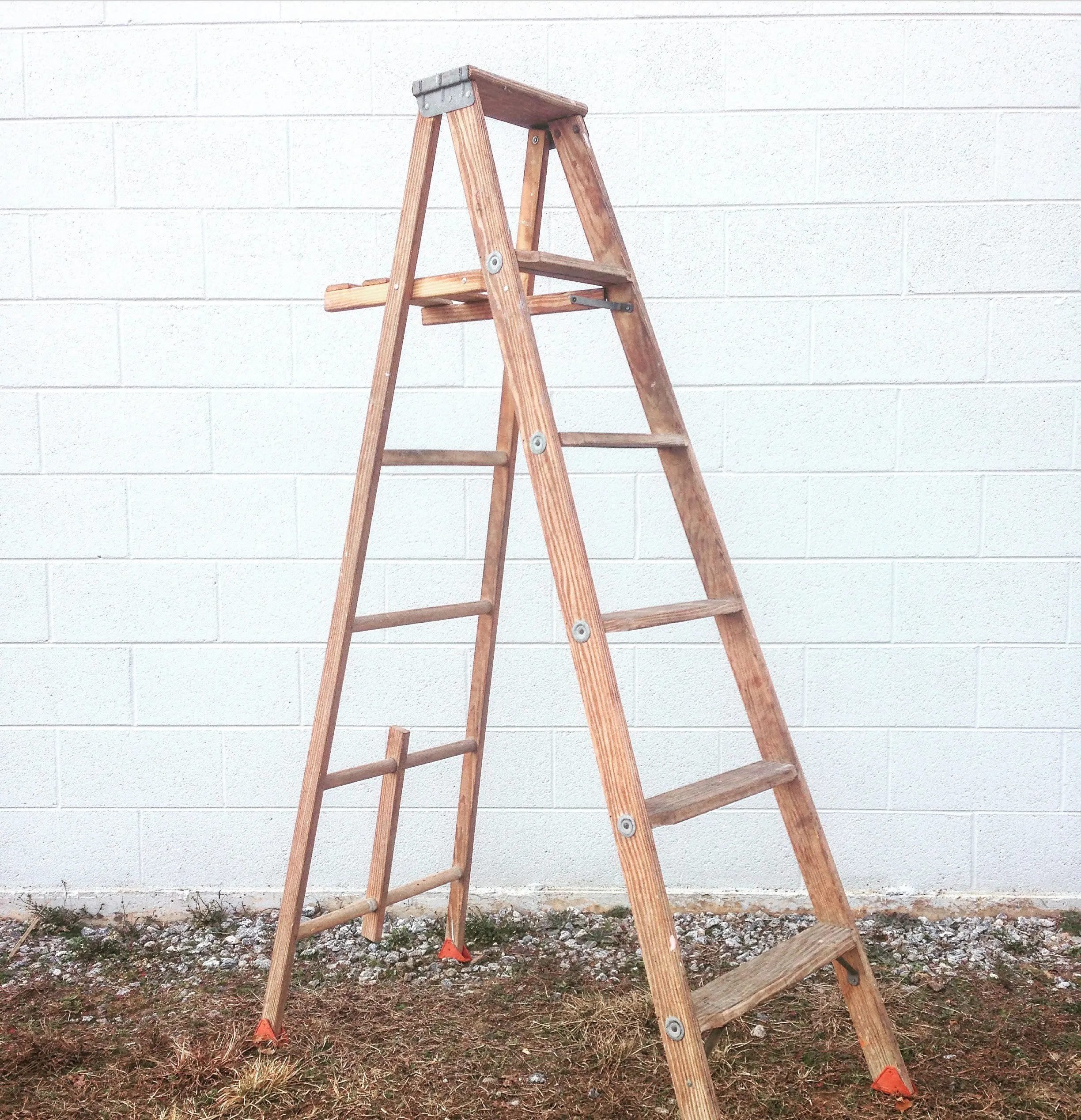 Large Vintage Ladder