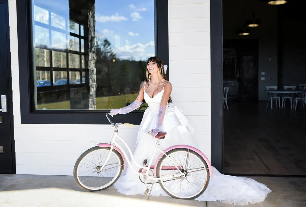 Vintage Pink Bicycle