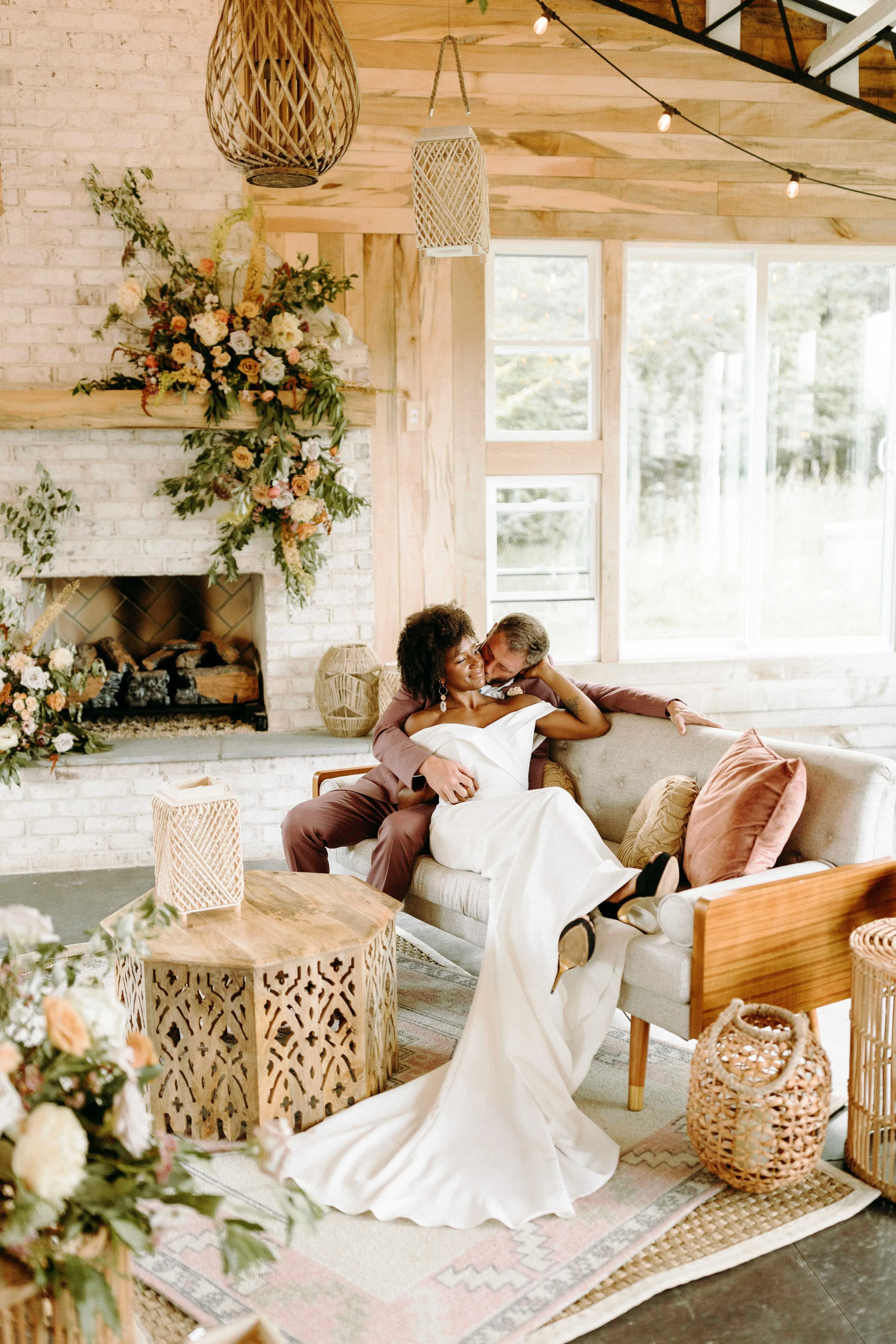 Large Hanging Hyacinth Light