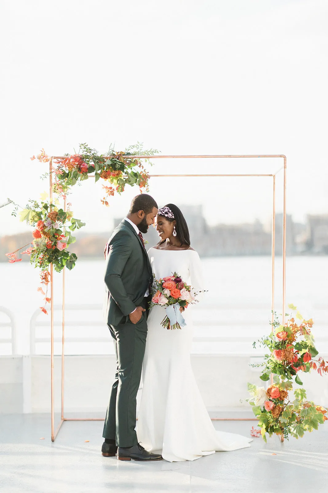 Copper Chuppah