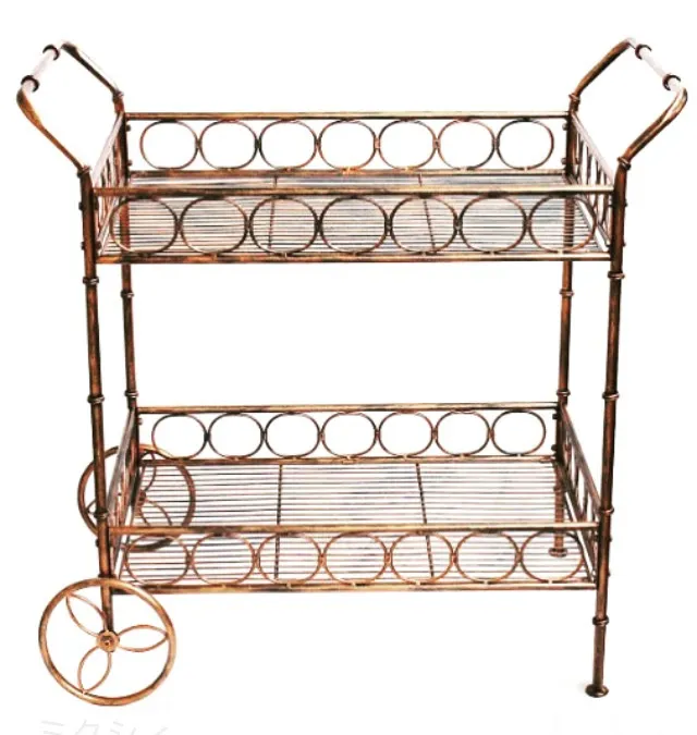 Megan Metal Bar Cart