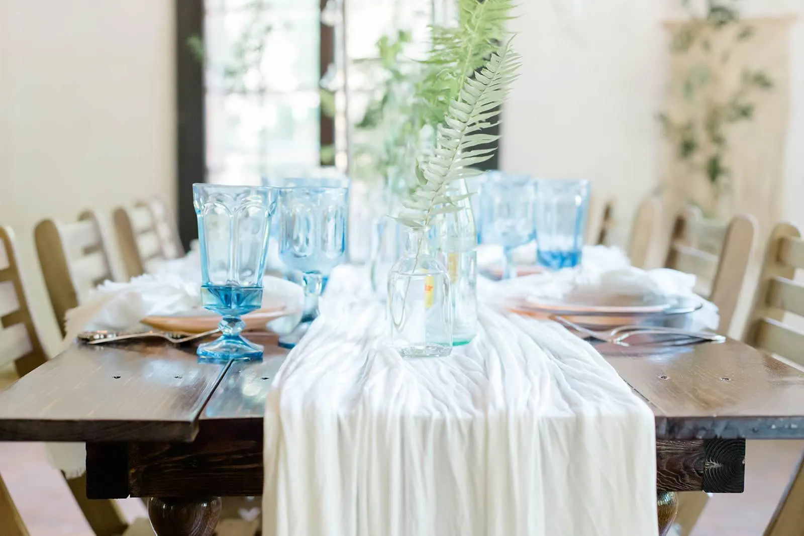 Light Blue Goblet Collection