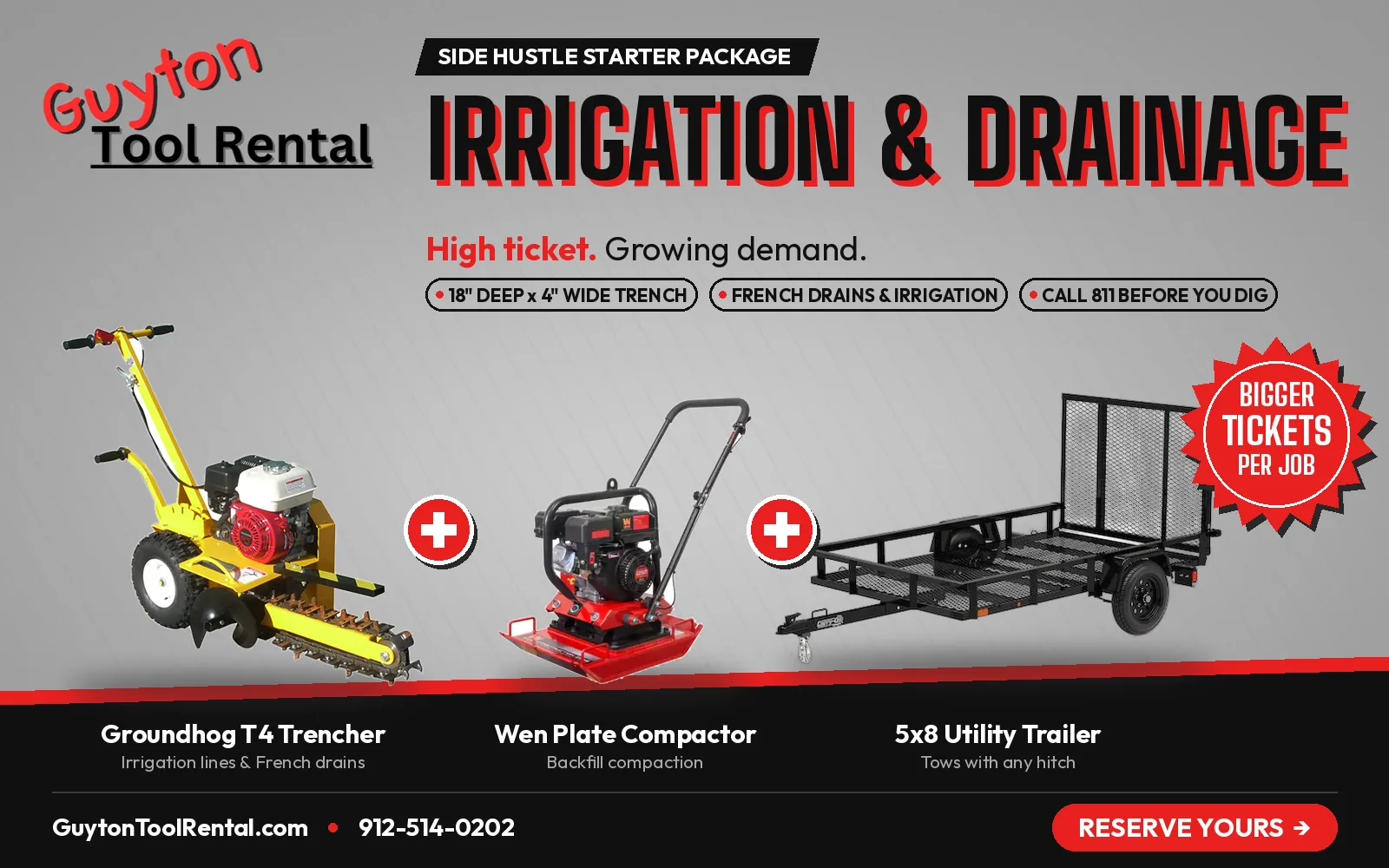 Irrigation & Drainage Installation Package