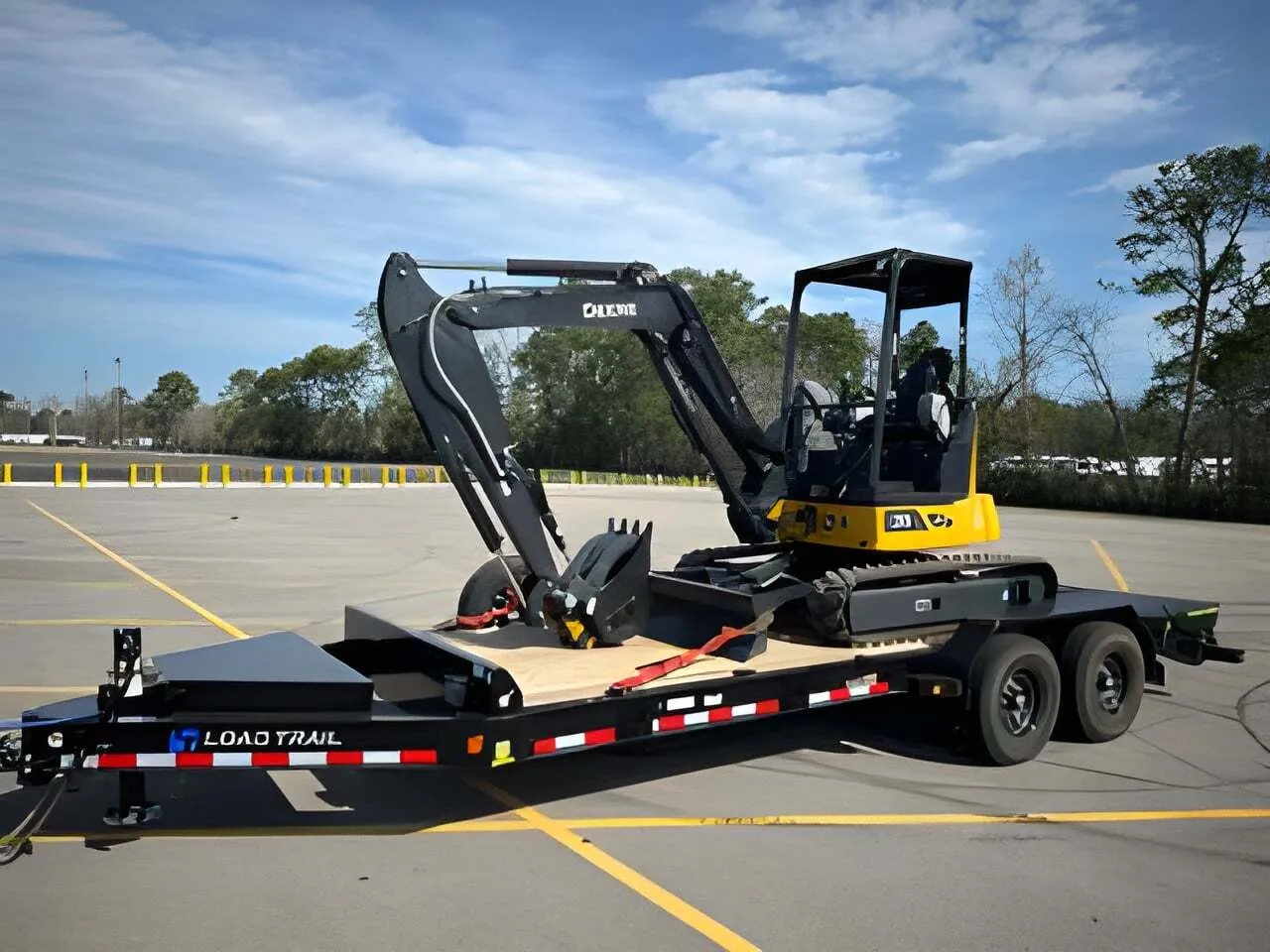  John Deere 35P + Trailer