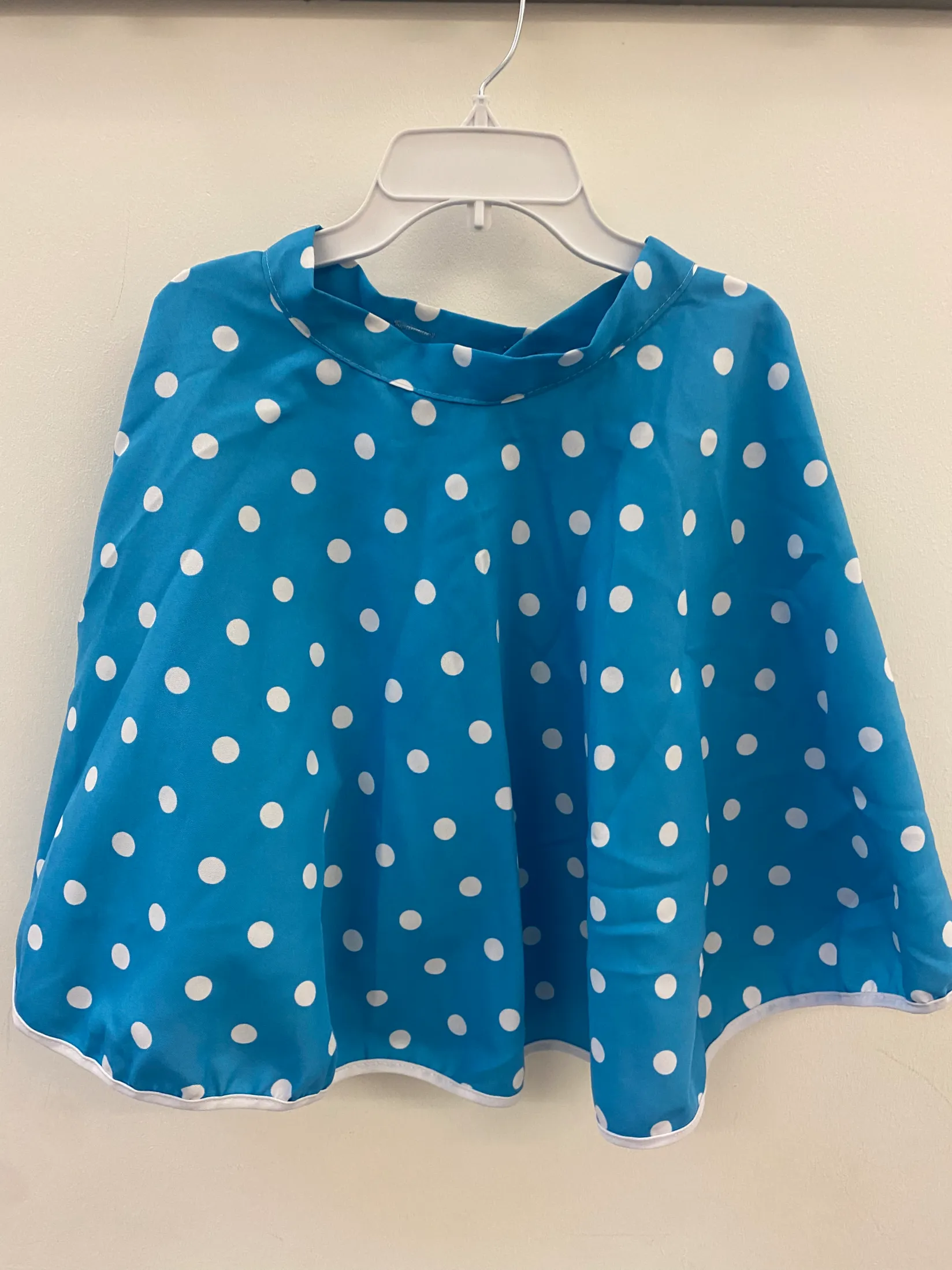 DC44 - SPOTTED SKIRT BLUE
