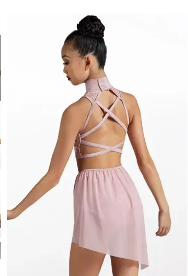 DC64 PINK CROPPED 2 PIECE
