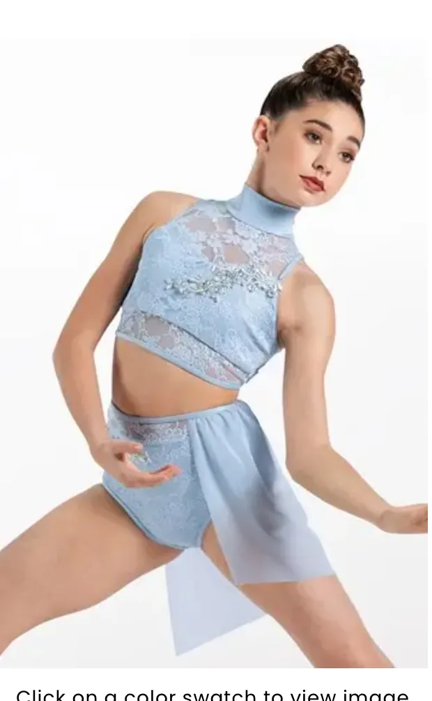 DC61 CROPPED 2 PIECE LIGHT BLUE 