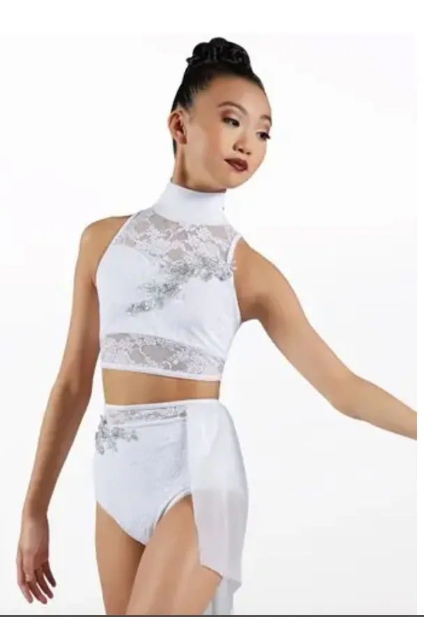 DC60 Cropped 2 piece White