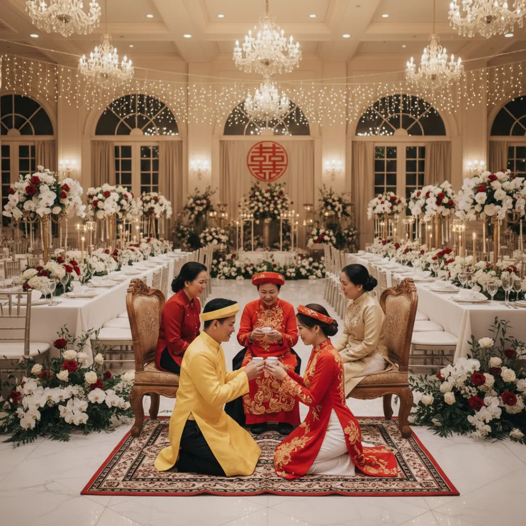 Vietnamese Wedding Tea Ceremony