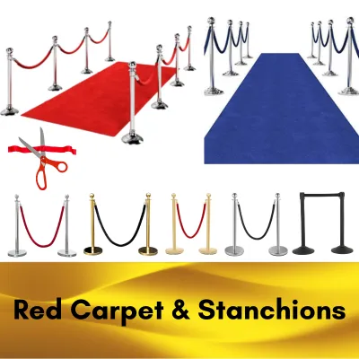 Red Carpet & Stanchions